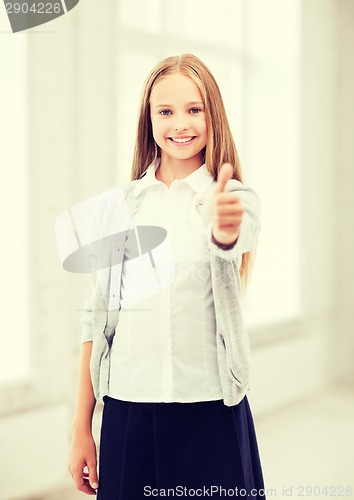Image of student girl at school