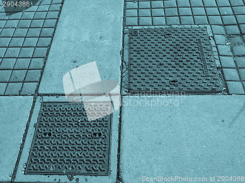 Image of Metal manhole