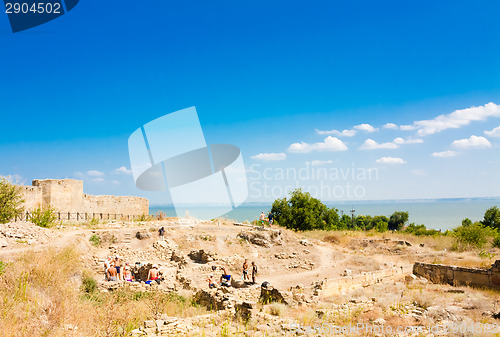 Image of Archaeological Excavations In Medieval Fortress Akkerman Belgoro