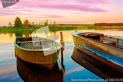 Image of River And Boat