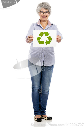 Image of Never late to recycle