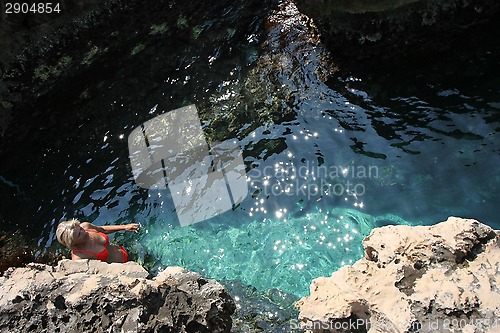 Image of Entering the sea