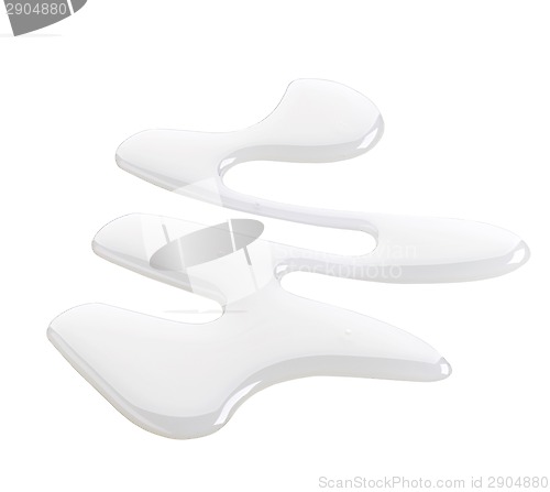Image of White liquid