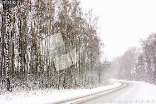 Image of Snowy Land Road