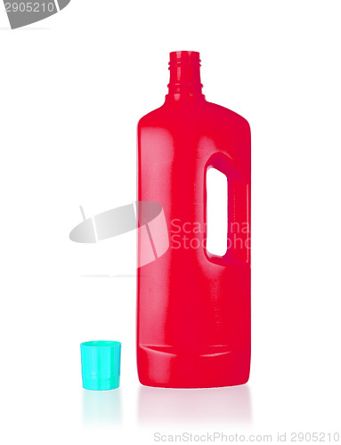 Image of Plastic bottle cleaning-detergent