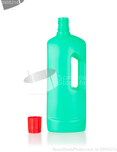 Image of Plastic bottle cleaning-detergent