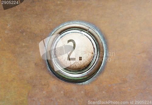 Image of Old button - 2