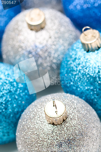 Image of Christmas ornaments