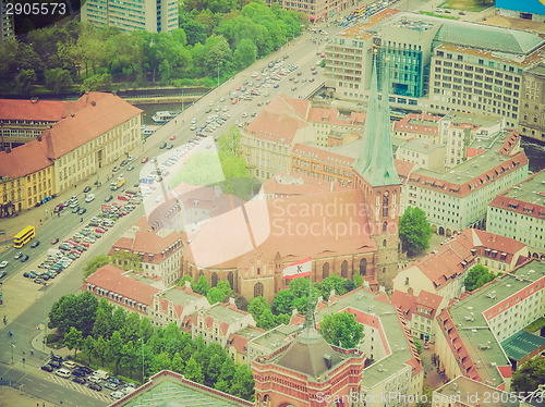 Image of Retro look Berlin Germany