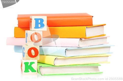 Image of Books with blocks