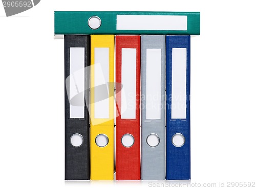 Image of Colorful folders