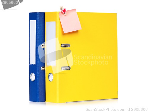 Image of Colorful folders