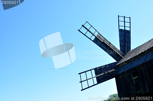 Image of sibiu ethno museum wind mill