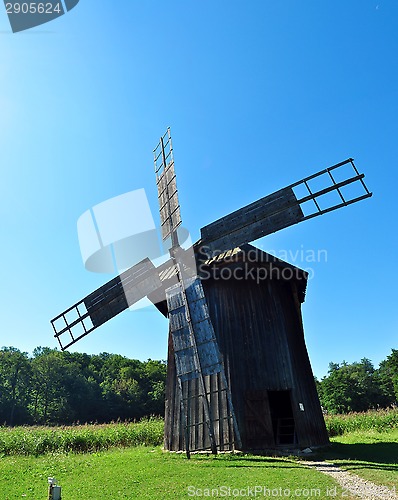 Image of sibiu ethno museum wind mill