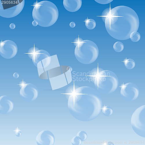 Image of bubbles background