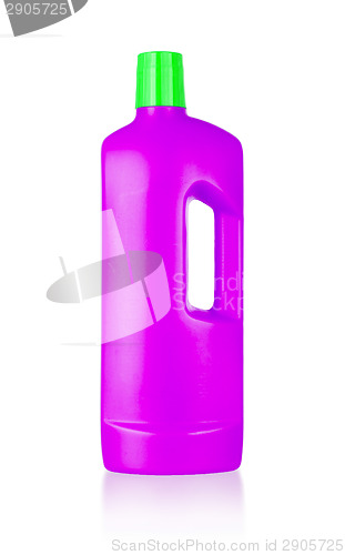 Image of Plastic bottle cleaning-detergent