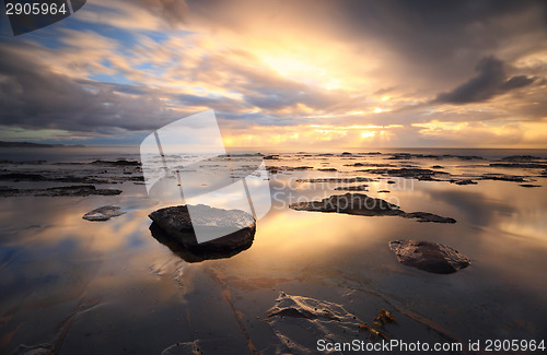 Image of Collaroy reflections at sunrise