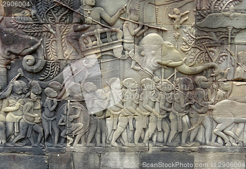 Image of relief at Preah Khan