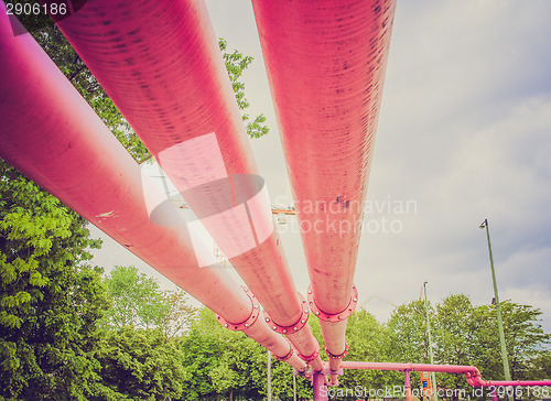 Image of Retro look Berlin water pipes