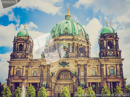 Image of Retro look Berliner Dom