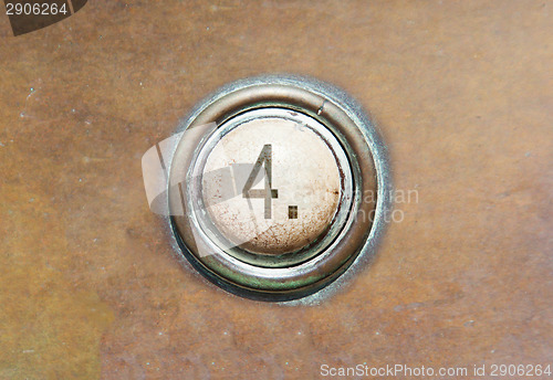 Image of Old button - 4