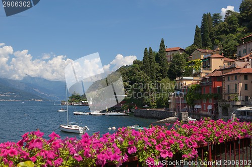 Image of View of Varenna on Como lake