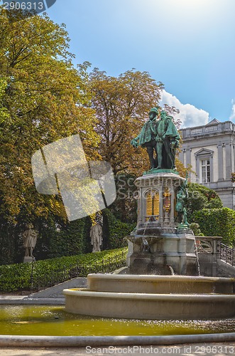 Image of Statue of Egmont and Hoorne on Petit Sablon Square