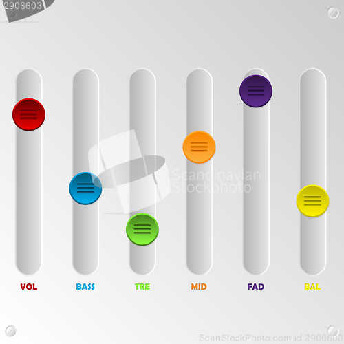 Image of Color equalizer set of 6