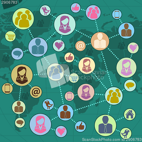 Image of Social Network Concept