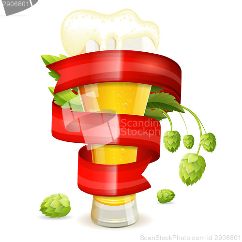 Image of Glass of Beer