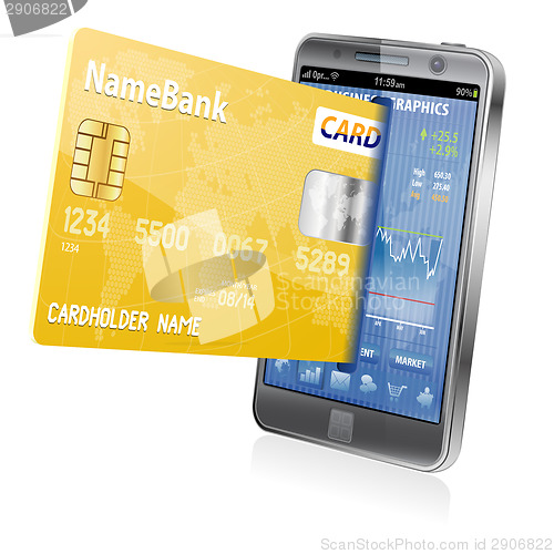 Image of Internet Shopping and Electronic Payments Concept