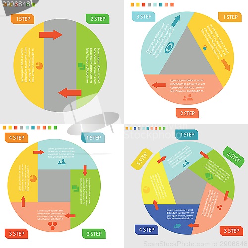 Image of info graphic business circles