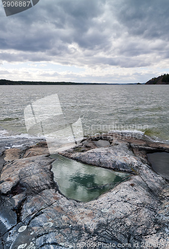 Image of  Stones, sea and sky