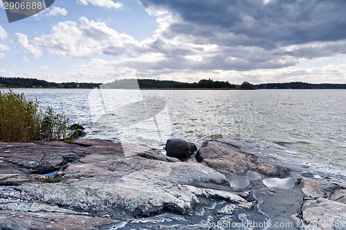 Image of  Stones, sea and sky