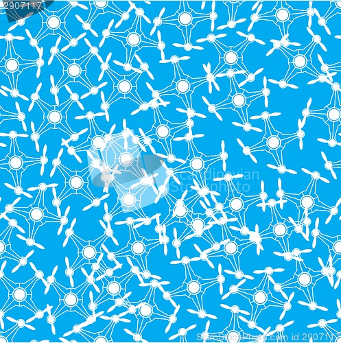 Image of Vector background for quadrocopter