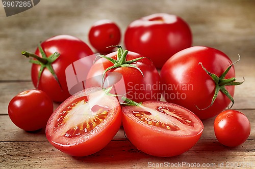 Image of Fresh red tomatoes