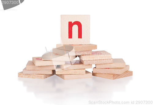 Image of Alphabet - letter N