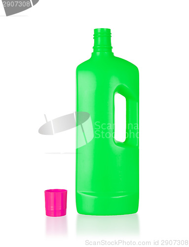 Image of Plastic bottle cleaning-detergent