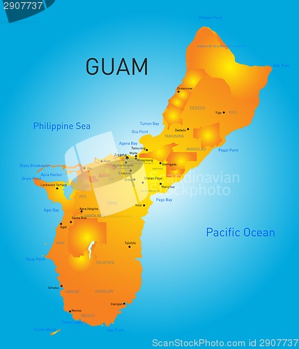 Image of Guam map