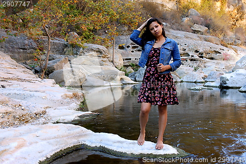 Image of Young Hispanic Woman