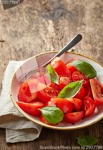 Image of fresh tomato salad