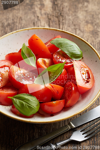 Image of fresh tomato salad