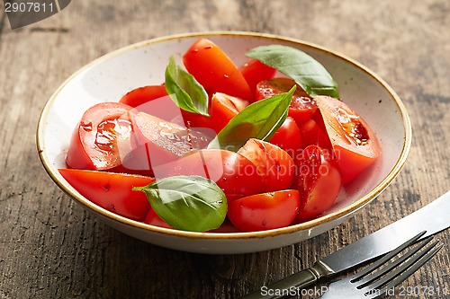 Image of fresh tomato salad