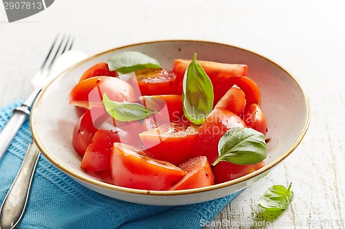 Image of fresh tomato salad