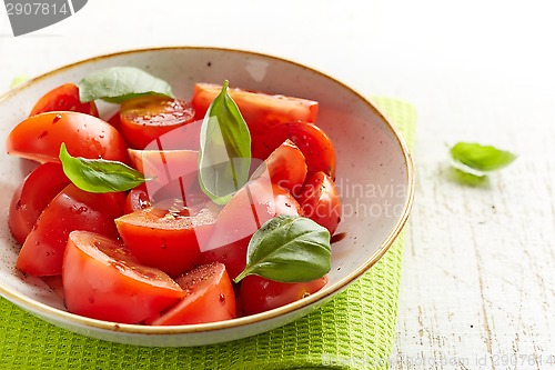 Image of fresh tomato salad