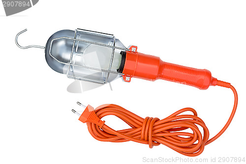 Image of Portable hand lamp.