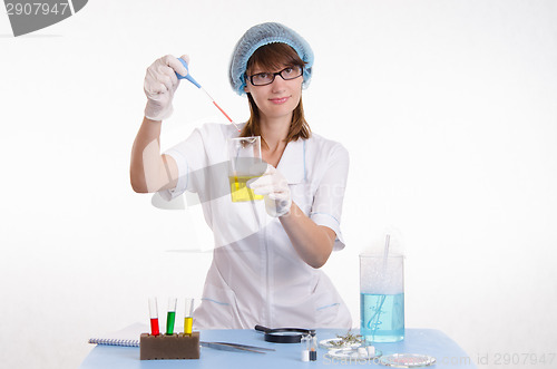 Image of Chemist posing experience