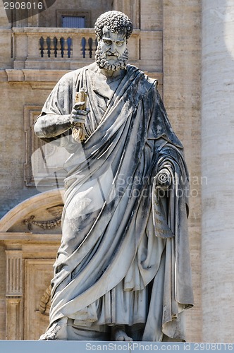 Image of Saint Peter statue, Vatican city, Rome