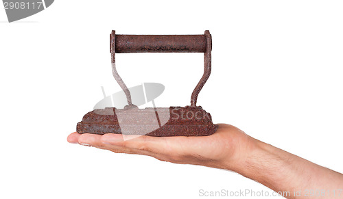 Image of Old iron isolated 