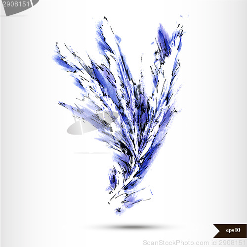 Image of Abstract hand drawn watercolor background.